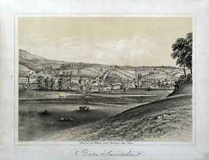 Bruton, Somersetshire da Unknown artist