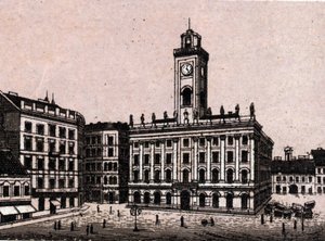 Budapest, Ungheria: Vecchio Municipio da Unknown artist
