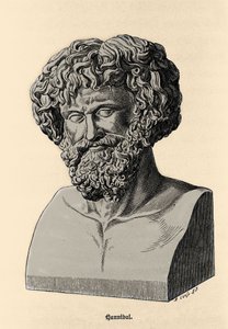 Busto di Annibale Barca (247 a.C. - 183 a.C.), generale e statista cartaginese