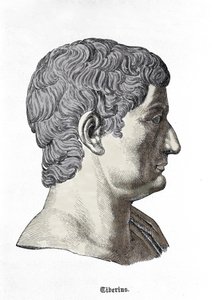 Busto di Tiberio (42 a.C. - 37 d.C.).