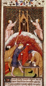 Pagina di calendario: marzo. Un banco dei pegni