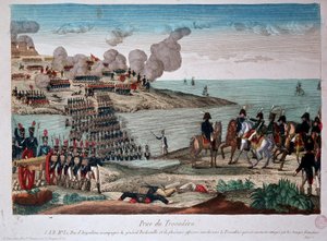 Cattura del Trocadero da parte dei francesi da Unknown artist