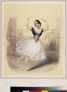 Carlotta Grisi da Unknown artist