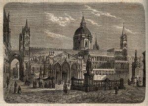 Cattedrale di Palermo da Unknown artist