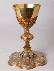 Calice. Oreficeria, gioielleria. Copia del XIX secolo dell