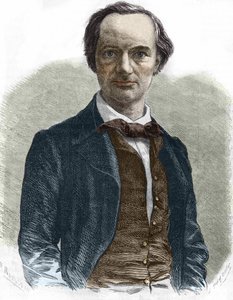 Charles Baudelaire (1821-1867), scrittore francese da Unknown artist