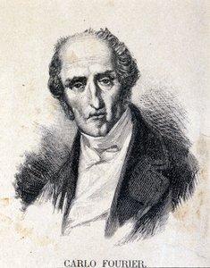 Charles Fourier (1772-1837), filosofo ed economista francese da Unknown artist