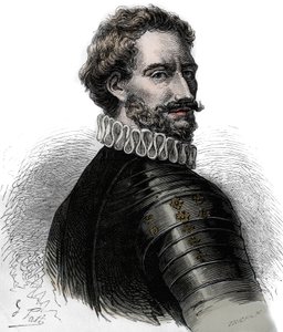 Carlo III, Duca di Borbone - Carlo III di Borbone - Carlo di Montpensier (1490-1527), Duca di Borbone e Conestabile di Francia. Incisione del XIX secolo da Unknown artist