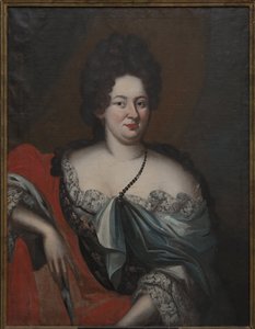 Ritratto di Charlotte Sophie, duchessa di Curlandia da Unknown artist