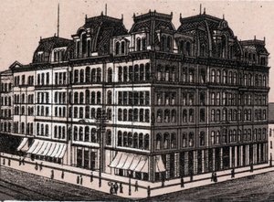 Chicago, USA: vista di Field, Leiter & Co. (Grande Magazzino Field, Leiter & Co.) da Unknown artist