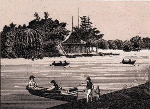 Chicago, Stati Uniti: vista di Central Park in "Il mondo illustra 168 vedute" da Unknown artist