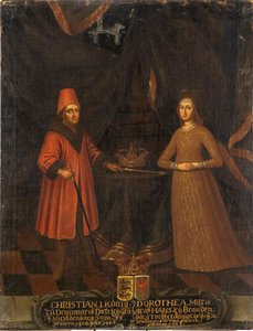 Re Cristiano I di Danimarca e la regina Dorotea di Brandeburgo