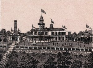 Cincinnati, Stati Uniti: vista di Highland House da Unknown artist