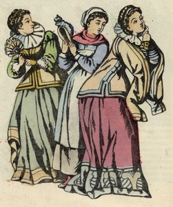 Cenerentola e le sue belle sorelle. Illustrazione del racconto di Charles Perrault "Cenerentola o La piccola scarpetta di vetro"