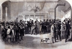 Guerra Civile Americana (1861 - 1865). Rivolte anti-coscrizione davanti agli uffici di esenzione. New York da Unknown artist