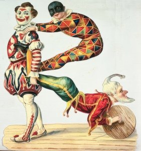 Clown e arlecchini