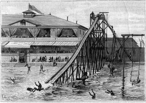Montagne russe a Bridgeport, Connecticut, USA. in "La Nature. Rivista delle scienze e delle loro applicazioni alle arti e all