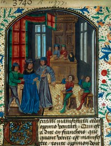 Coniazione di monete nel Medioevo da Unknown artist