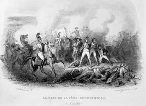 Combattimento di La Fère-Champenoise (25 marzo) da Unknown artist