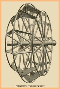 Comstocks Paddle Wheel da Unknown Artist