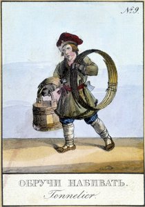 Connelier in Russia nel XIX secolo da Unknown artist