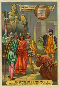 Conquista del Messico: Cortes arresta il re Montezuma II