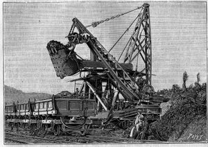 Costruzione del Canale di Panama - perforazione dell
