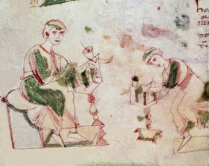 Copisti (dettaglio)