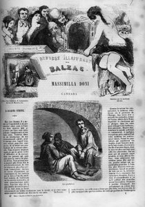 Copertina del romanzo "Massimilla Doni" da Unknown artist