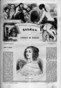 Copertina del romanzo "Il contratto di matrimonio" da Unknown artist