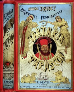 Copertina di "Prodigious Adventures of Tartarin de Tarascon" di Daudet
