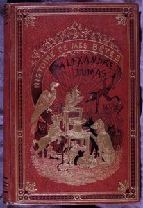 Copertina del libro "Histoire de mes bêtes" di Alexandre Dumas padre