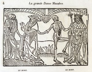 Danza macabra - incisione