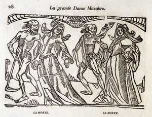 Danza macabra - incisione