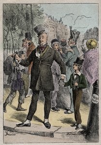 David Copperfield e Mr. Micawber, illustrazione da 