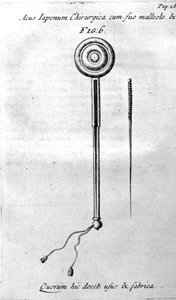 De Acupunctura di W.Ten Rhijne. Londra 1683. Primo testo occidentale che tratta di agopuntura da Unknown artist