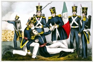 Morte del Colonnello Clay, Battaglia di Buena Vista nel 1847, Guerra Messicana