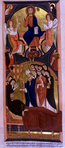 Morte di Guillaume des Barrés, Conte di Rochefort, Gran Siniscalco di Filippo Augusto, nel 1232 o 1233 da Unknown artist