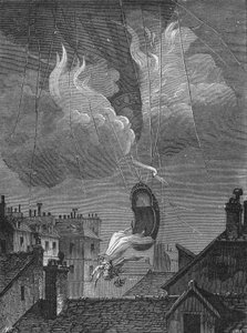 Morte di Madame Blanchard (la sua palla)