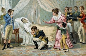 Morte di Napoleone I (1769-1821), a Sant