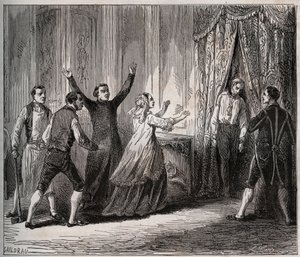 Morte del Principe di Condé (Luigi VI Enrico di Borbone Condé)