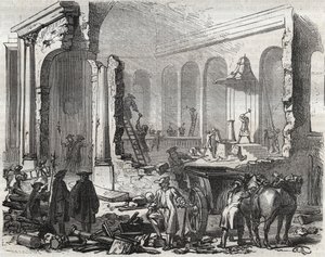 Demolizione del tempio di Charenton nel novembre 1685 dopo la Revoca dell