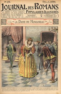 Diana, riconosciuta come Contessa di Monsoreau, viene presentata alla corte. Illustrazione di 
