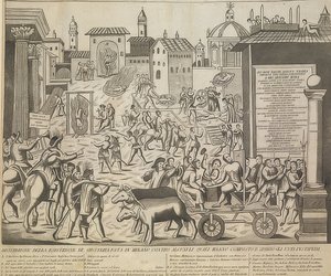 La grande peste di Milano del 1630