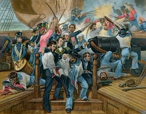 Non abbandonare la nave - Guerra anglo-americana, gli Stati Uniti