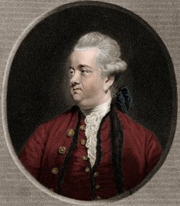 Edward Gibbon 1737-1794 - incisione - XIX secolo da Unknown artist
