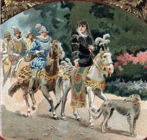 Entrata di Carlo IX (1550-1574) e Caterina de