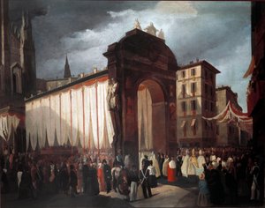 Ingresso del nuovo arcivescovo di Milano il 5 dicembre 1847