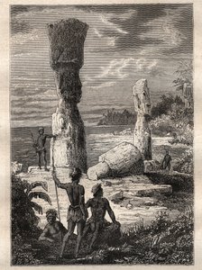 Spedizione intorno al mondo (1785-1788) di Jean Francois Galaup de La Perouse (1741-1788): indigeni dell