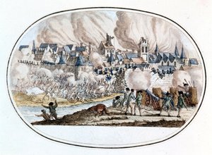 Insurrezione federalista. La presa di Tolone dagli inglesi nel 1794 dove si distinse il giovane Bonaparte.